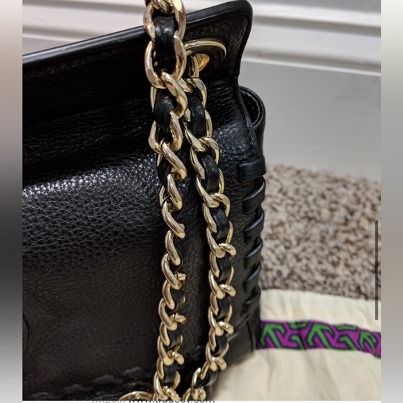 Tory burch Marion saddle bag w/ dust bag - Picture 3 of 7